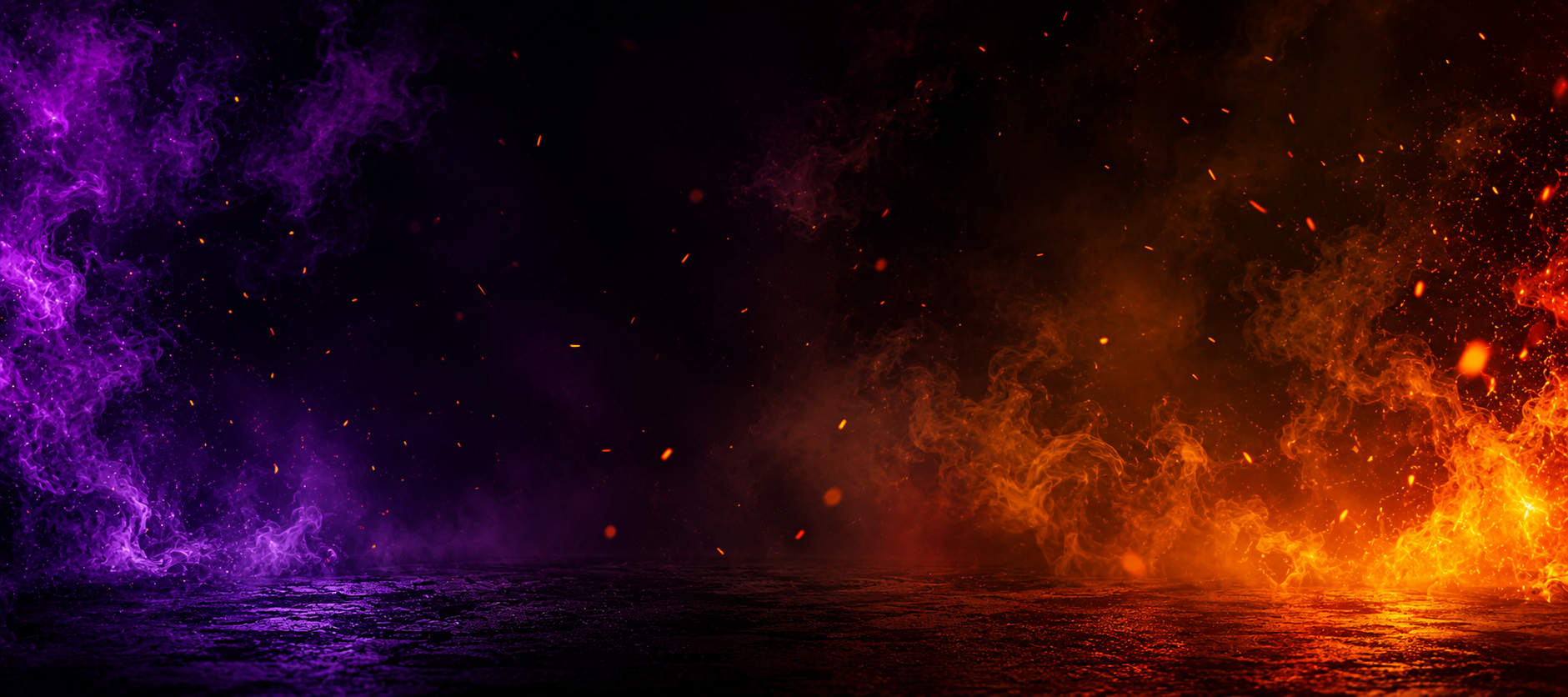 Youth Conference Background image with fire